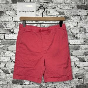 EUC Vineyard Vines Red Flat Front Shorts Youth Size Large